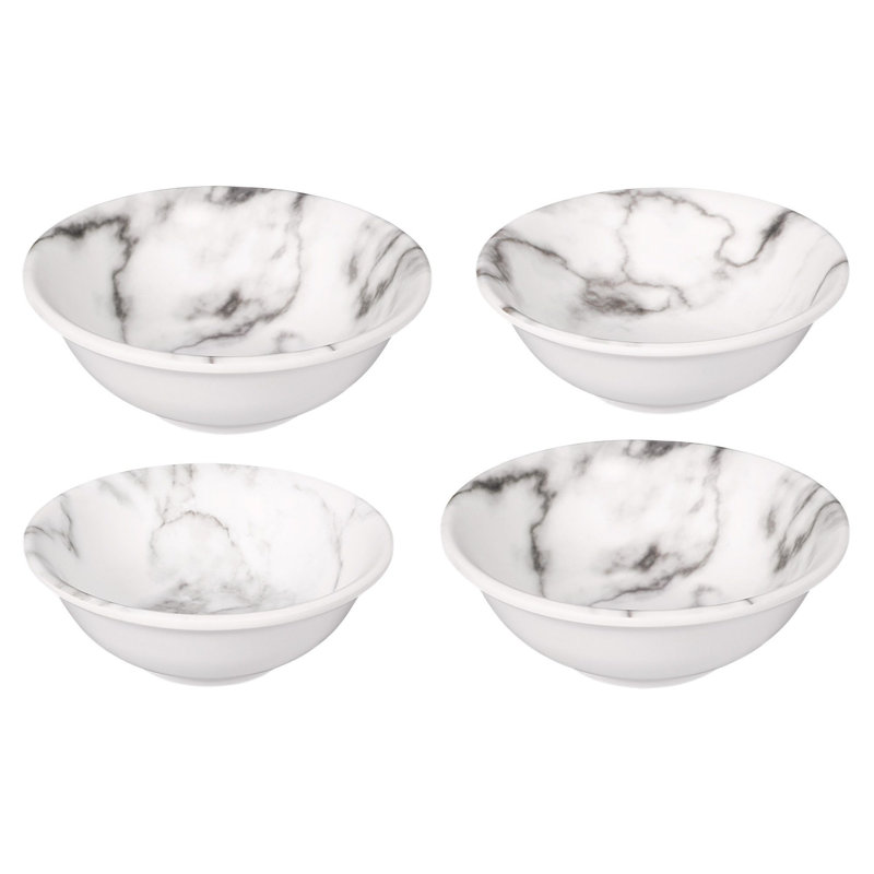 Amscan 4 Piece Printed Small Melamine Salad Bowl Set Wayfair